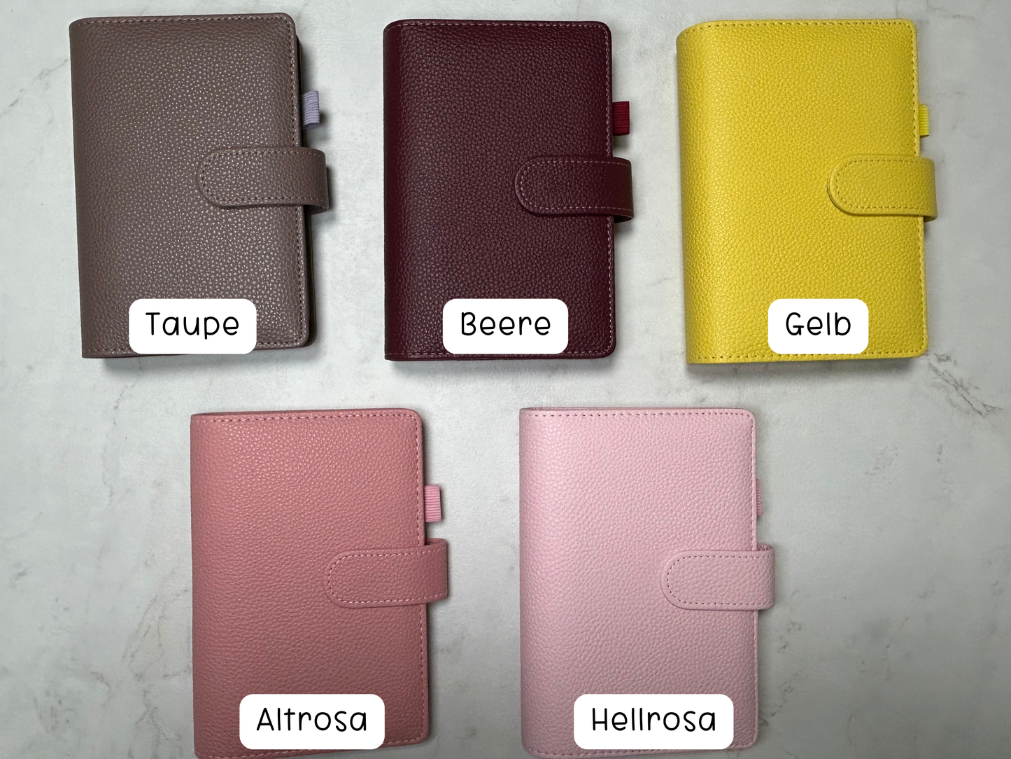 A6 Deluxe Budget Binder mit Inlay