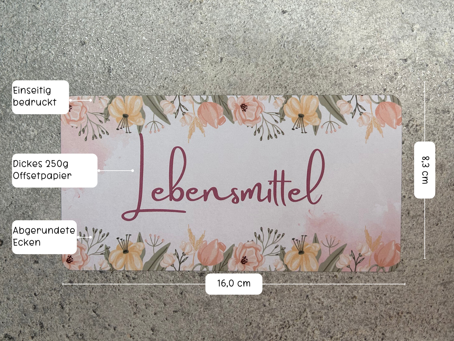 A6 Deckblätter Flower