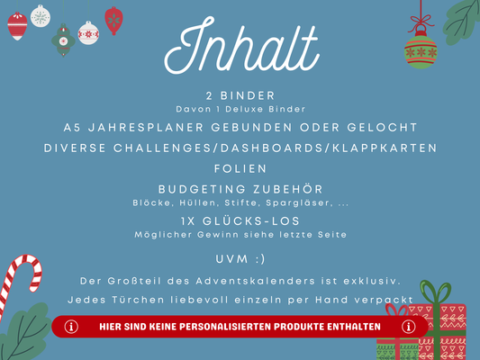 Mittlerer Adventskalender 2025 Vorbestellung