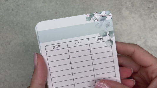 10x Budget Sheets Eukalyptus