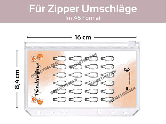 24x Sparfuchs Sparchallenges Set - Budgethelden