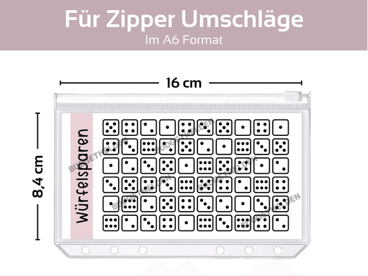 Würfelsparen Challenge - Budgethelden