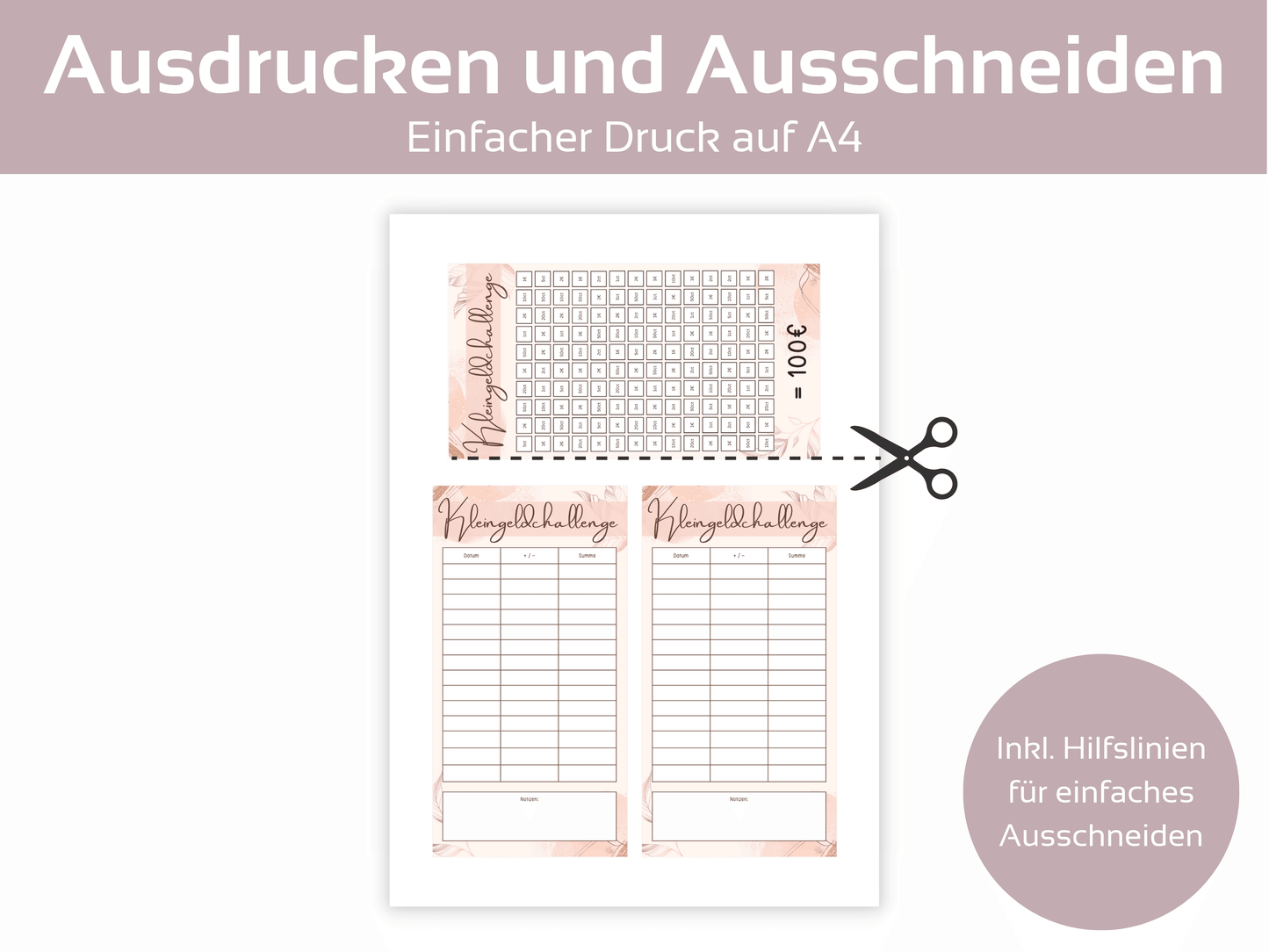 Kleingeld Challenge - Budgethelden