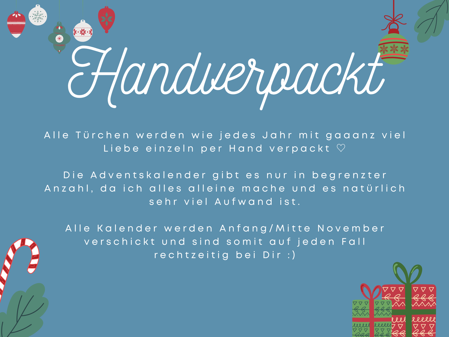 Mittlerer Adventskalender 2026 Vorbestellung