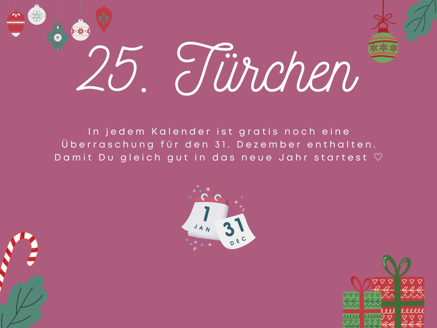 XXL Adventskalender 2026 Vorbestellung