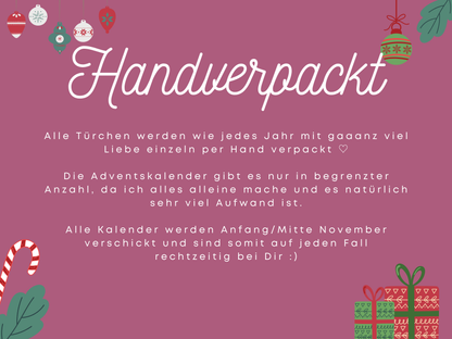 XXL Adventskalender 2026 Vorbestellung