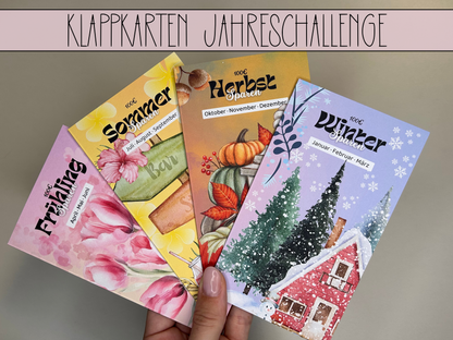Klappkarten Jahreschallenge