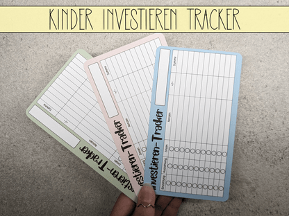 Kids Investieren Tracker - Budgethelden