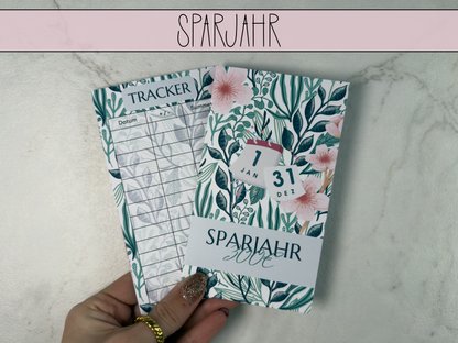 Sparjahr Klappkarte