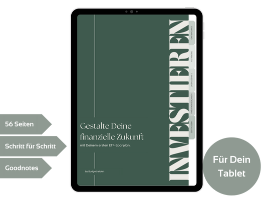 Digitales Workbook Investieren fürs Tablet