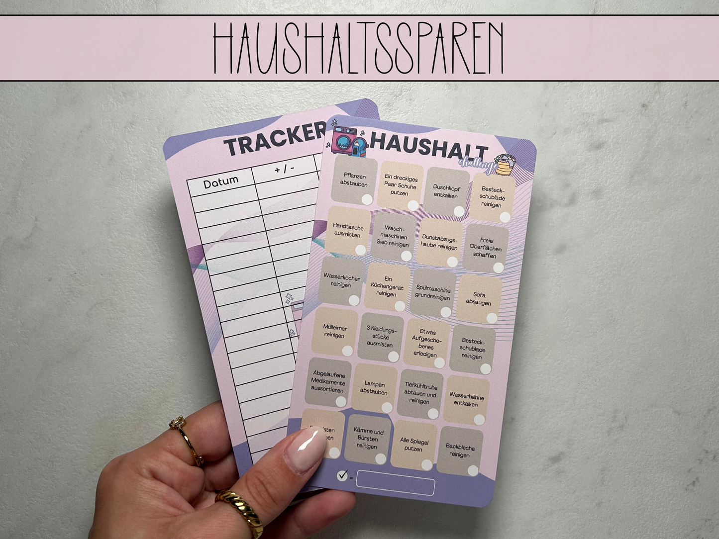 15 Minuten Haushaltssparen