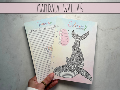 A5 Coloring Wal
