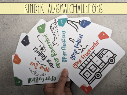 Kids Ausmalchallenge - Budgethelden