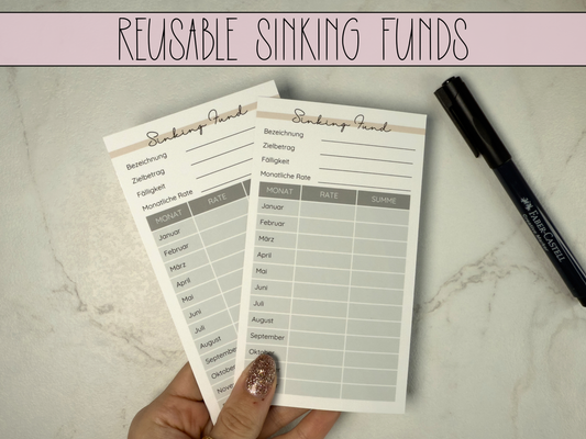 Reusable Sinking Funds