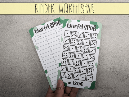 Kids Würfelsparen Challenge - Budgethelden