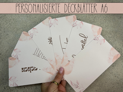 A6 Deckblätter Ästhetik