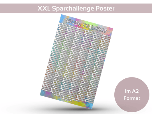 5000€ Challenge Poster - Budgethelden