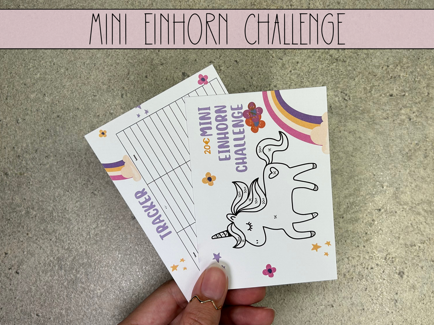 Mini Einhorn Challenge
