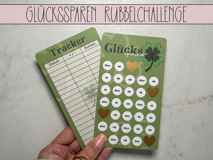 Glückssparen Rubbelchallenge