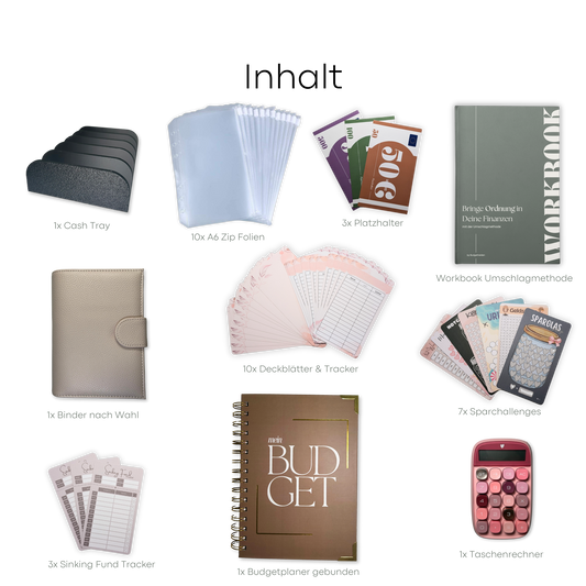 A6 XXL Premium Budgeting Starterset