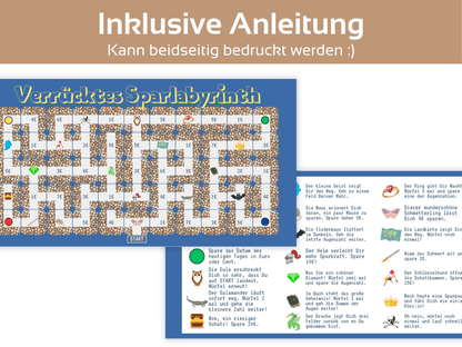 Das verrückte Sparlabyrinth - Budgethelden
