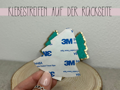 Glitzer Patches Tannenbaum