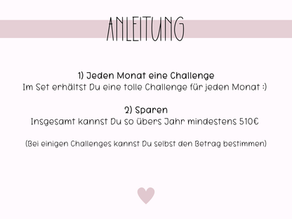 Jahres Set Challenge - Budgethelden