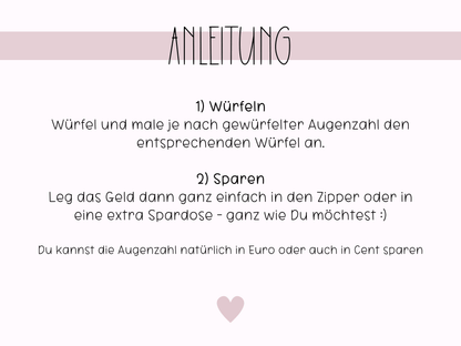Würfelsparen Challenge - Budgethelden