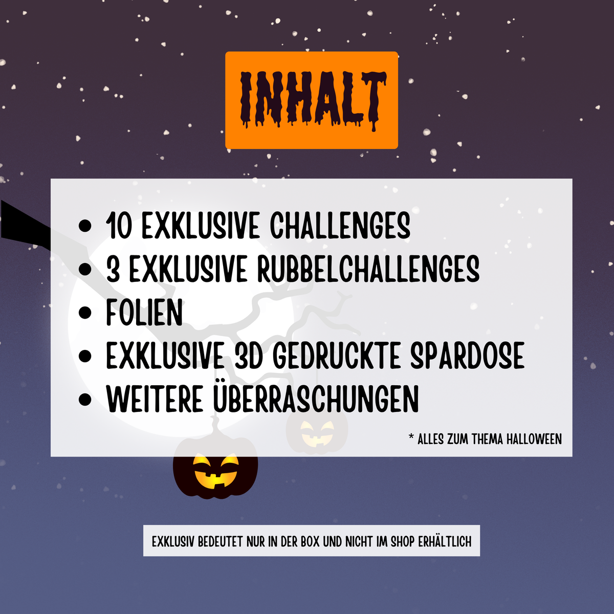 Vorbestellung Mystery Halloween Box 2026