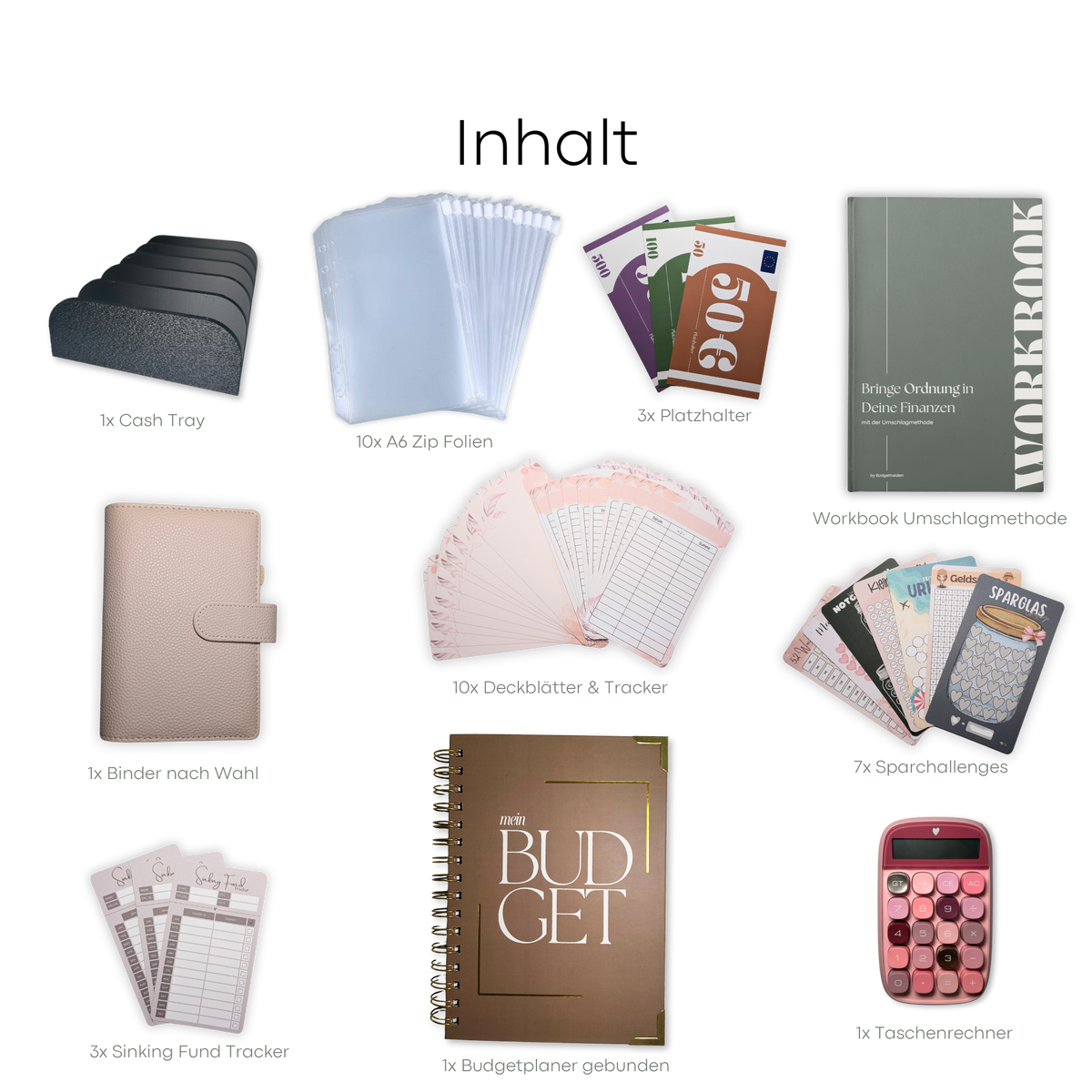 A6 XXL Premium Budgeting Starterset