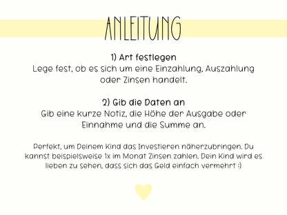 Kids Investieren Tracker