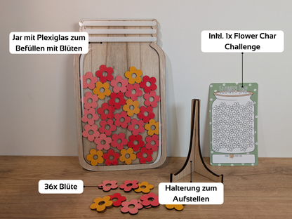 Flower Jar Sparglas Set