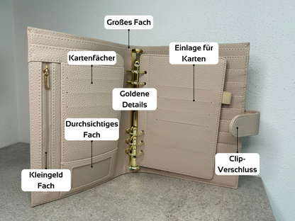 A5 Deluxe Budget Binder mit Inlay