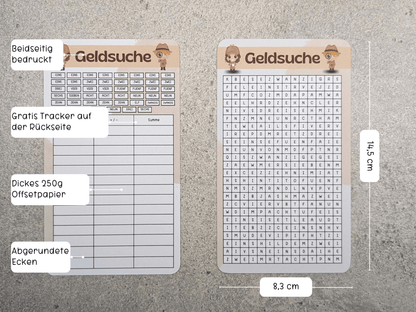 Geldsuche Sparspiel - Budgethelden