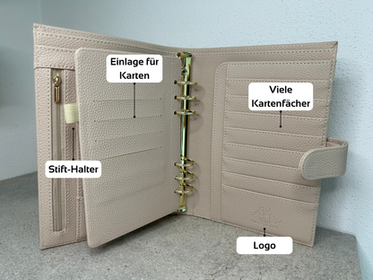 A5 Deluxe Budget Binder mit Inlay