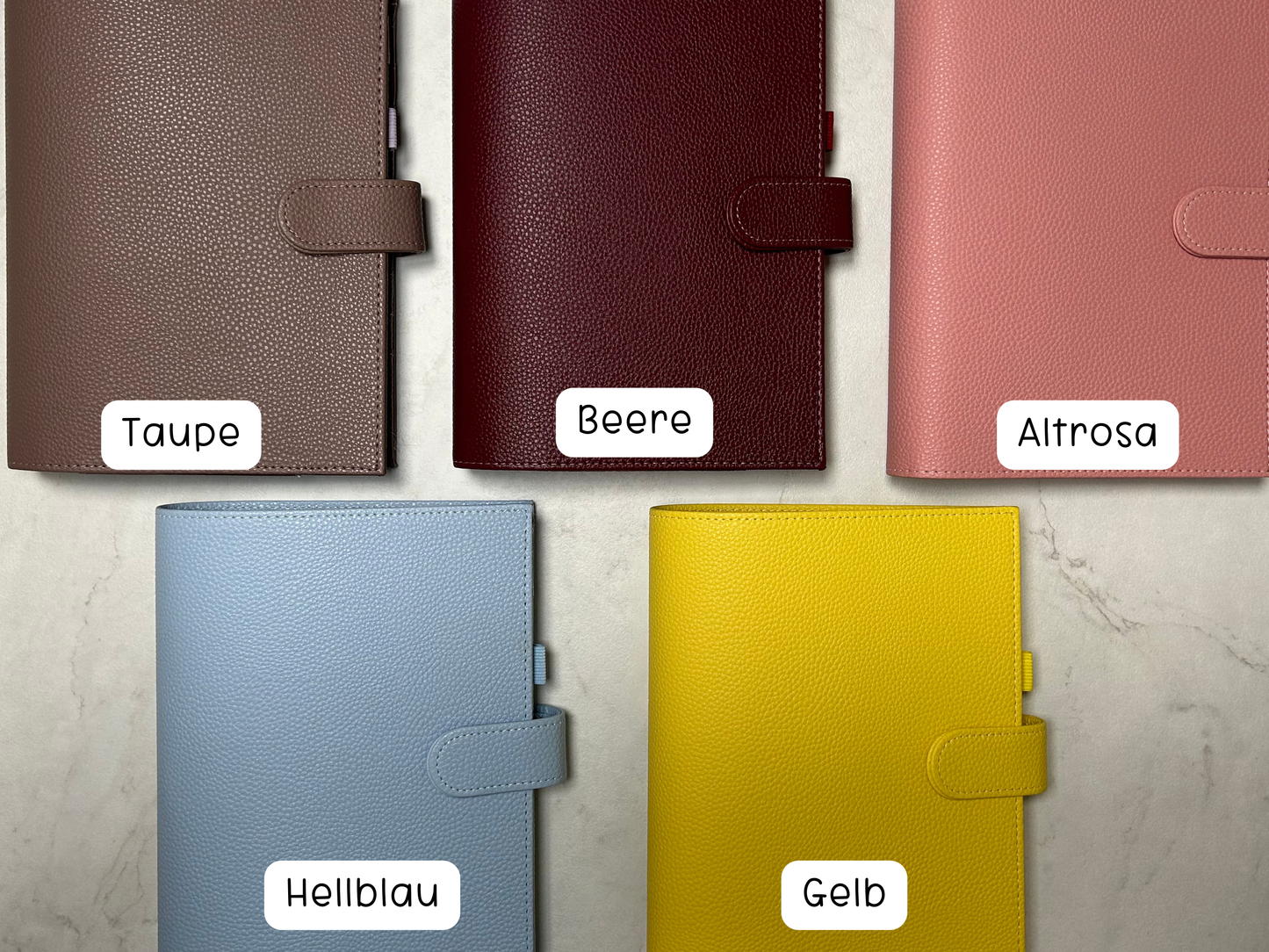 A5 Deluxe Binder Jahresplaner Set