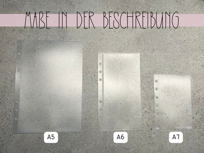 No-Zip Folien A5 & A6 & A7