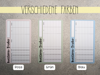 Kids Investieren Tracker