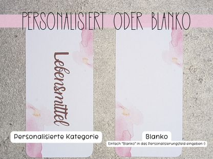 A7 Deckblätter Minimalistisch
