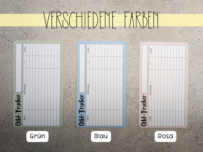 Kids Geld Tracker