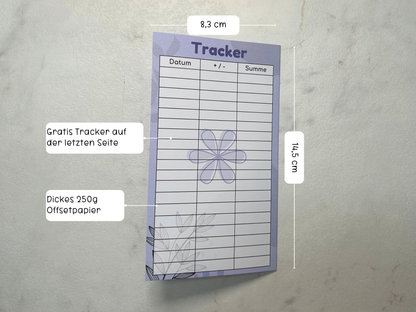 500€ Sparplan Klappkarte