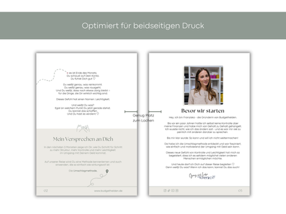 Workbook Umschlagmethode zum Ausdrucken