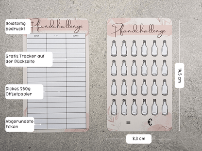 Pfand Sparen Challenge - Budgethelden