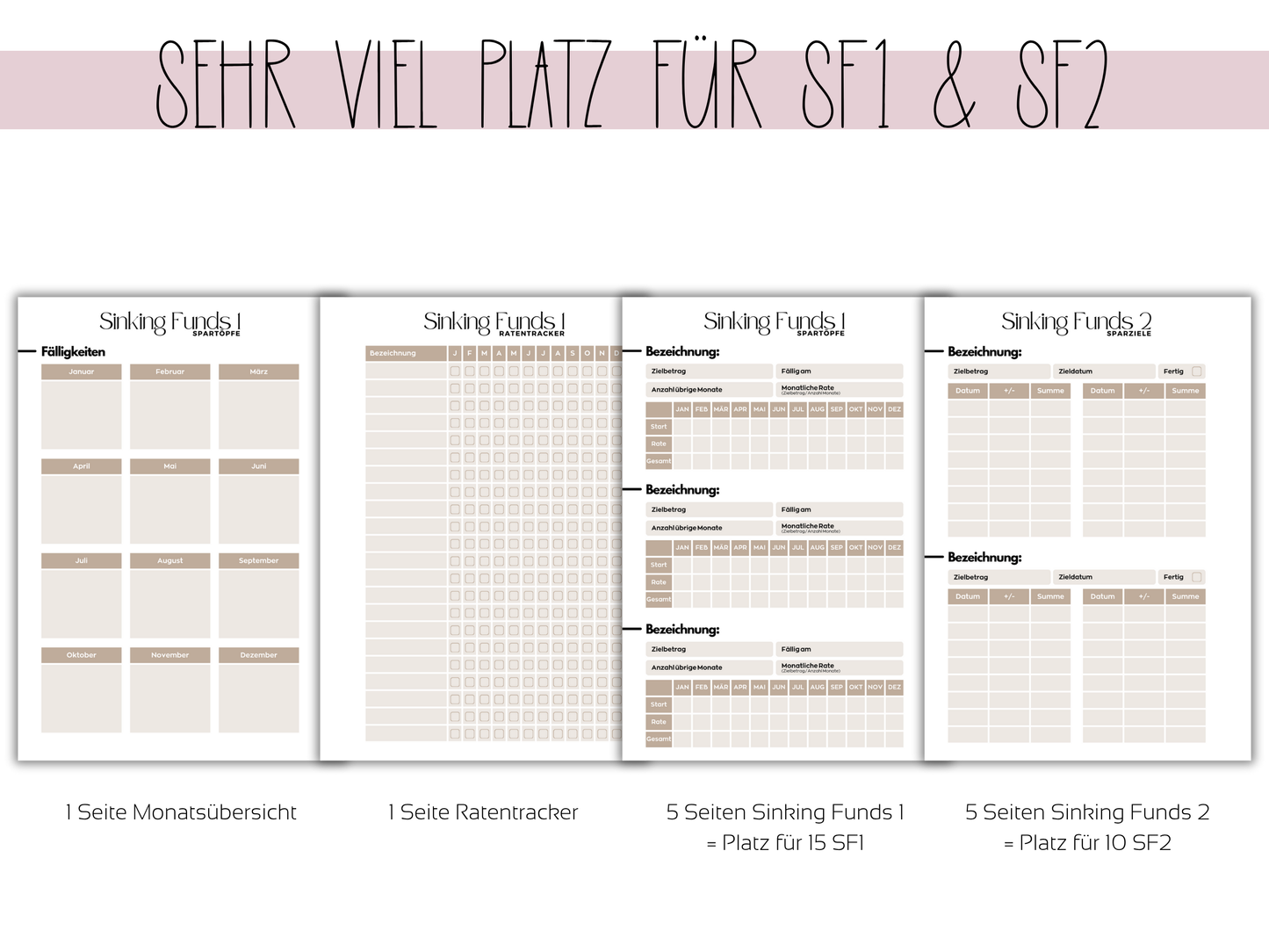 NEU Jahresplaner 2026 Datiert A5 Einlagen gelocht
