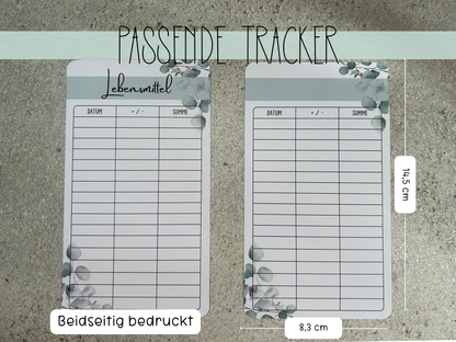 A6 Deckblätter Eukalyptus
