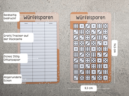 Würfelsparen Challenge - Budgethelden
