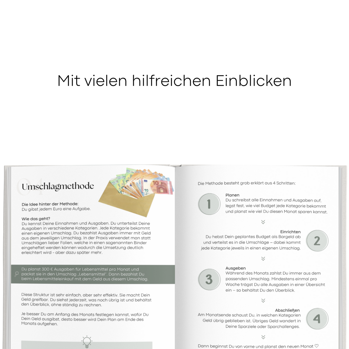 A5 Workbook Umschlagmethode