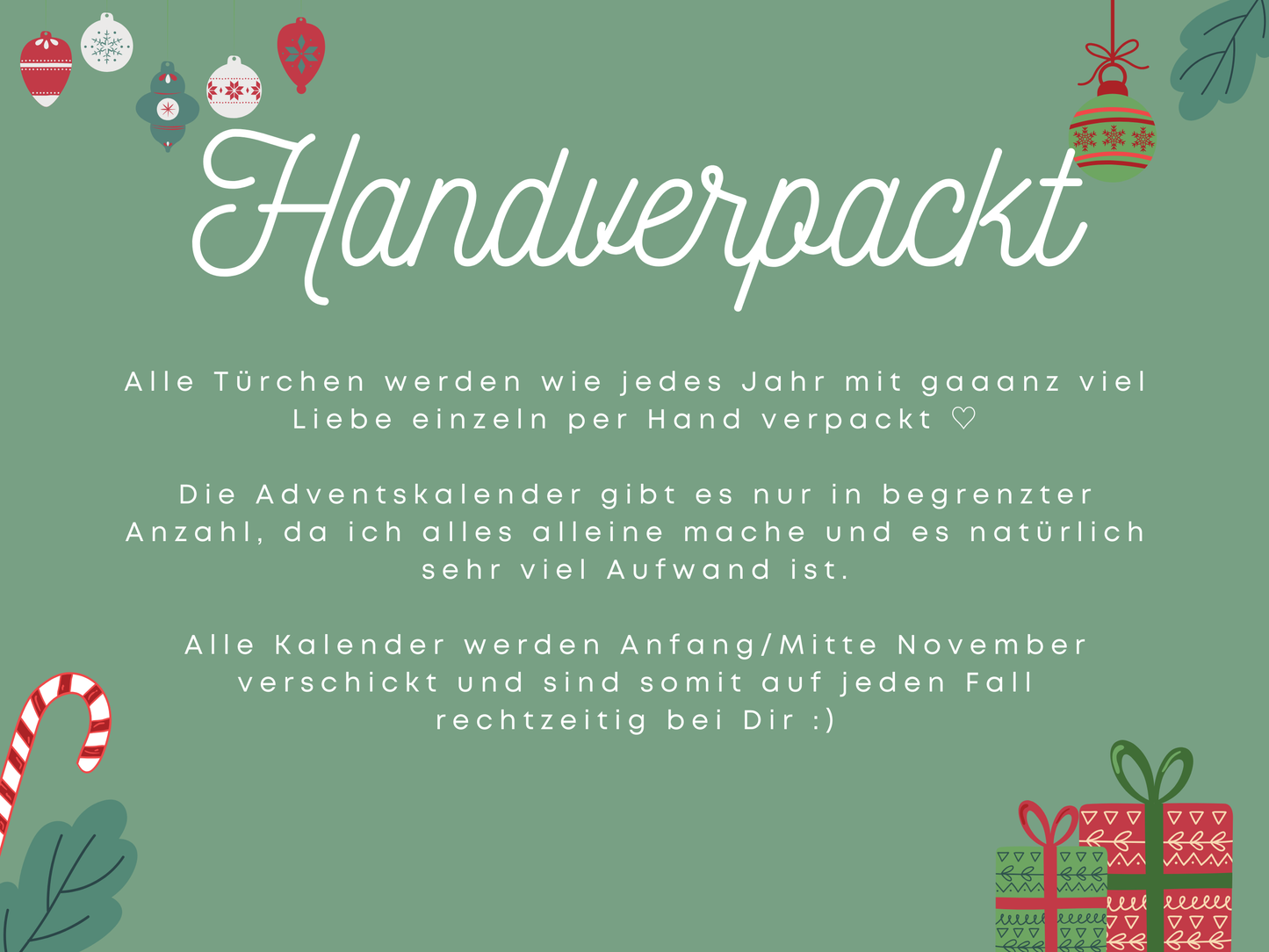 Challenge Adventskalender 2026 Vorbestellung
