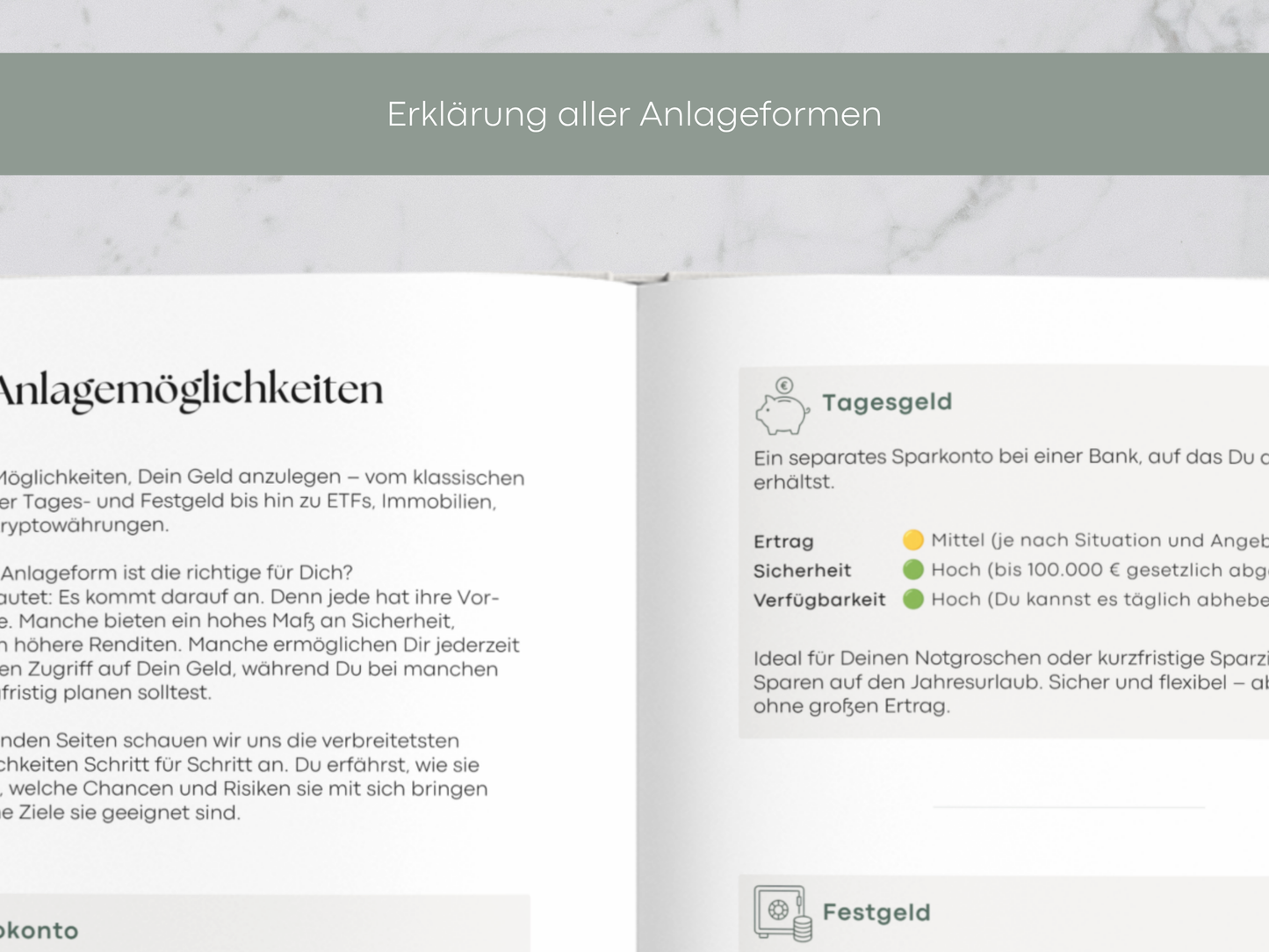 A5 Workbook Investieren