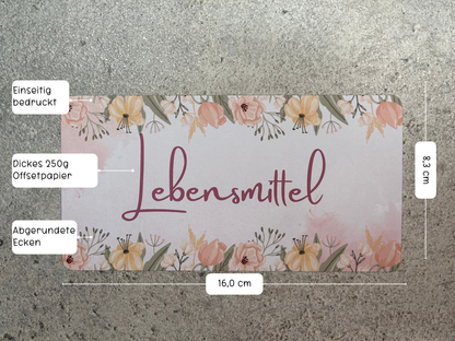 A6 Deckblätter Flower